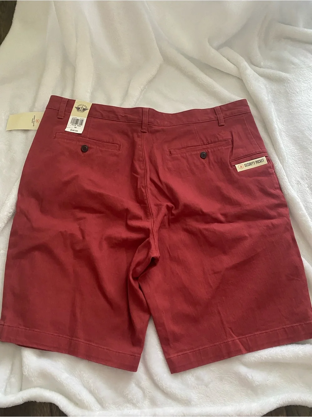 NWT dockers men’s red shorts